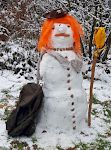 Sieger-Schneemann Lilly und Louis